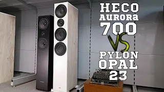 Kolumny Pylon Opal 23 vs Heco Aurora 700 - porównanie modeli