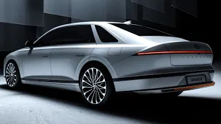 Новый Hyundai Grandeur 2023 года — гибридный роскошный флагманский седан