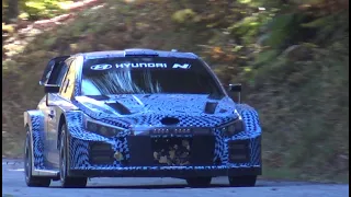 CRAZY New Hyundai I20 Rally 1 wrc 2022 Test in Italy / Flat out & Pure Sound