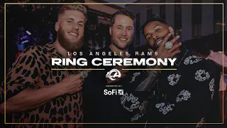 "Open Up Those Rings!" Rams Players See Their Championship Rings For First Time