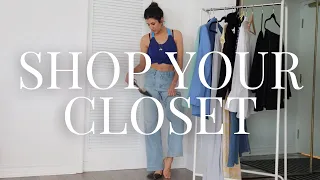 Make NEW Outfits from OLD Clothes - Shop Your Closet