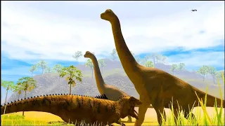 Dinosaur Game l Giganotosaurus Simulator Gameplay #androidgameplay #dinogameplay #dinosaur