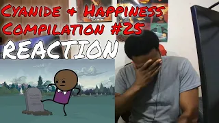 Cyanide & Happiness Compilation #25 REACTION | DaVinci REACTS