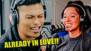 LATINA REACTS to ROLAND ABANTE - TO LOVE SOMEBODY (Michael Bolton) COVER