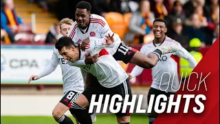 Quick Highlights | Motherwell 1-2 Aberdeen