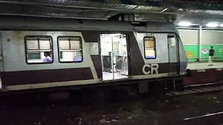 Mumbai Local Trains Their Various Action at Tilak Nagar Railway Station Harbour Line