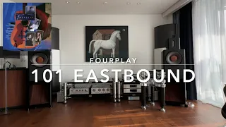 Fourplay Eastbound 101 with WHT PR4 speakers, Thoress amplifiers and Metronome Kalista CDP