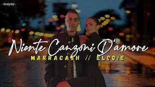 Marracash, Elodie - NIENTE CANZONI D'AMORE (Lyrics/Testo)