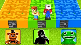 ¡IMPOSIBLE SOBREVIVIR a ESTOS LABERINTOS en MINECRAFT! 💀😱 con SILVIO , PERMON y DANY