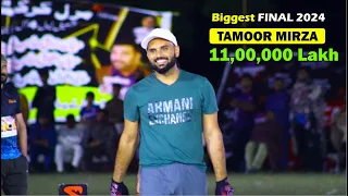 THE BIGGEST FINAL OF 2024  | TAIMOUR MIRZA THE KING OF TAPE BALL CRICKET | TAMOOR MIRZA BEST BATTING