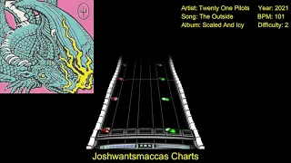 Twenty One Pilots - The Outside Real Drums Chart (Phase Shift Custom)