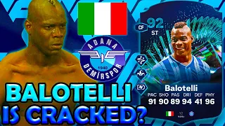 HOW GOOD IS 92 TOTS MOMENTS MARIO BALOTELLI IN FC 24???
