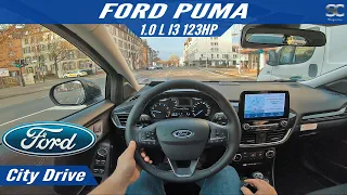 Ford Puma Hybrid 123 HP (2020) - City Test Drive POV