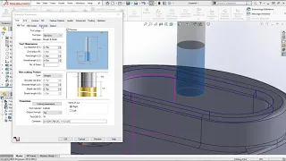 How to create a Chamfer in SOLIDWORKS CAM and CAMWorks