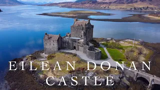Eilean Donan Castle - SCOTLAND (4K Drone Footage)