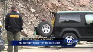 Bones found in Sandia Mountains