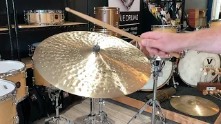 Zildjian K Constantinople 22” Thin Overhammered Ride (2,275g) Cymbal Demo @ VIRTUE Drums