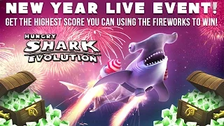 🎆🎇Hungry Shark Evolution - New Happy New Year Event🎇🎆