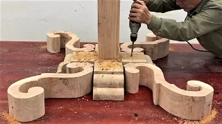 Amazing Woodworking Projects - Techniques To Create Curves Impart Wood That Will Surprise You
