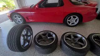 RX7 Advan GT Wheels