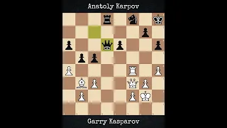Garry Kasparov vs Anatoly Karpov | Amsterdam (Netherlands) (1988)