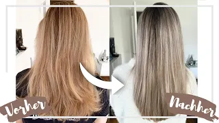 Haare aschig färben & abmattieren | L'oreal Dialight | Plavogue