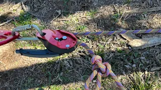 How to pass a knot on a lower system