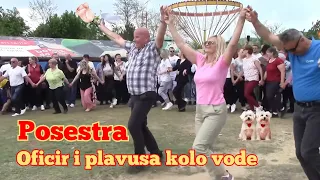 😻 Lijepa dama i oficir Refa kolo vode - Posestra kod Goražda - YouTube Bosanski teferič