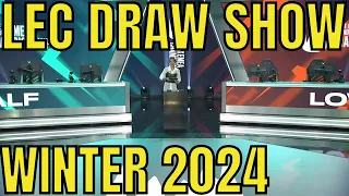 LEC 2024 Winter Playoffs Draw Show