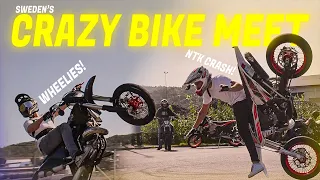 I WENT TO SWEDEN'S HOTTEST BIKE MEET *CRASH* | BRODALEN 2023