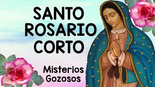 Santo Rosario Corto de HOY LUNES 💕 Misterios  Gozosos 💕 Rosario a la Virgen María