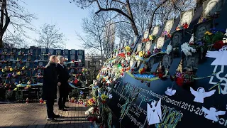 Ukraine: Tusk gedenkt Opfern von Maidan-Revolution