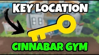 Cinnabar Island Gym Key Location | Pokemon Let's Go (Quick Guide)