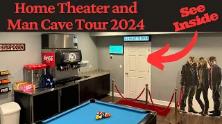 Take a Tour of My Ultimate Home Theater Setup and Man Cave! 2024