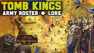 Tomb Kings Full Army Roster & Lore Breakdown | Total War: Warhammer 2