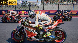 MotoGP 23 - Race at Americas GP 100% AI MotoGP Race Gameplay (4K/60FPS)