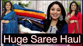 Amazon Saree haul / wedding wear & Office wear saree for summers / online shop with Vaishali Mitra