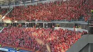 Union Berlin fans in Madrid / Real Madrid - Union Berlin / UEFA Champions League 2023