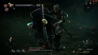 Nioh 2 Saito Toshimitsu Parry only