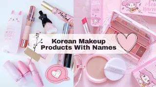 Korean makeup products with names/Korean makeup products for beginners/Beauty products name/Makeup