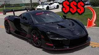 MILLION DOLLAR SUPERCARS SEND IT LEAVING EXCLUSIVE CAR SHOW!!!