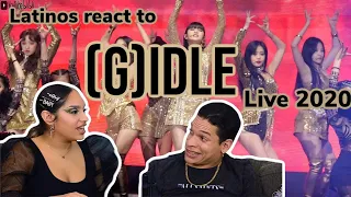 Latinos react to (G)-IDLE - LION LIVE 2020 the first time👏🔥|reaction video FEATURE FRIDAY✌