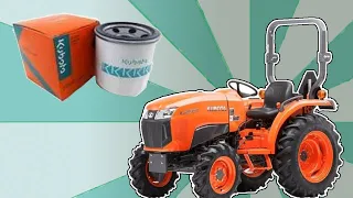 KUBOTA L2501 HST | DIY | How to Easily Change the Hydraulic Oil Filters (50 HOUR SERVICE)!