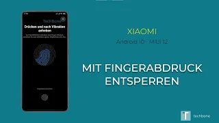Entsperren mit Fingerabdruck - Xiaomi [Android 10 - MIUI 12]