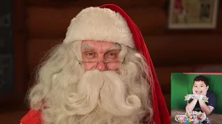 Mensagem do Papai Noel para o Davi