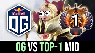 OG.Biziem vs TOP-1 mid — Invoker vs 16 yo Invoker GOD