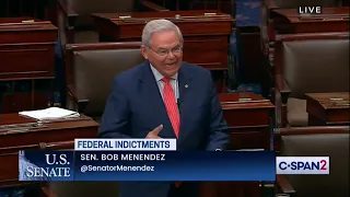 Menendez Speaks on the Senate Floor Regarding Recent Allegations