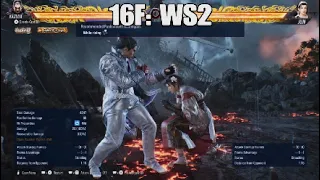 Tekken 8 Punishment Guide Kazuya Mishima