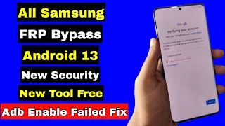 All Samsung FRP Bypass Android 13 New Security | Remove Samsung FRP Lock One Click | Final Method