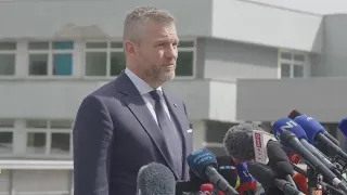 Slovak president-elect says he spoke to wounded PM, but his condition remains very serious